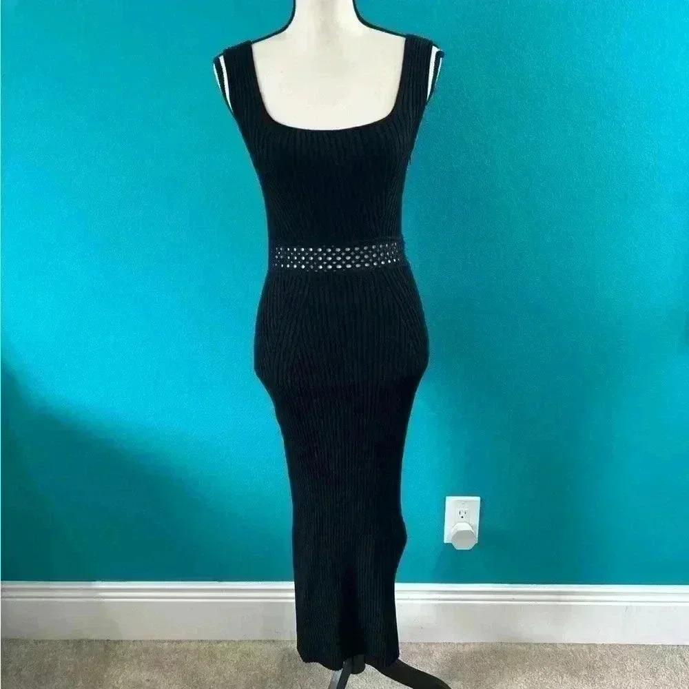 Revolve House of Harlow 1960 Crochet Ring Midi Dress